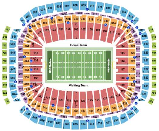 Texas Bowl Seating Chart